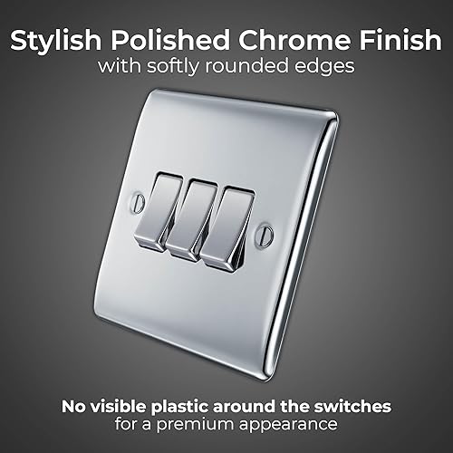 BG Electrical Doppel-Blindplatte - Cheap-Us