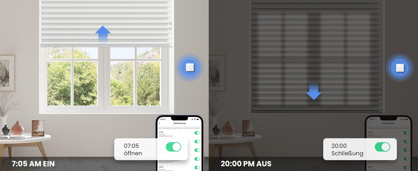 smart rolladenschalter unterputz