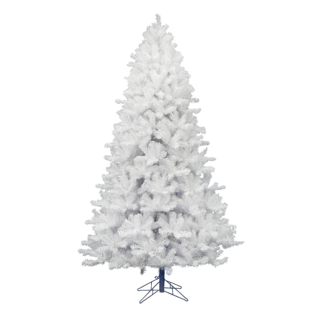 Vickerman 12' Crystal White Pine Artificial Christmas Tree Unlit - Cheap-Us