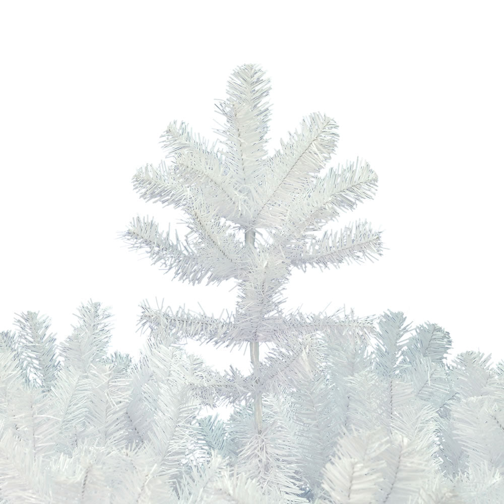 Vickerman 12' Crystal White Pine Artificial Christmas Tree Unlit - Cheap-Us