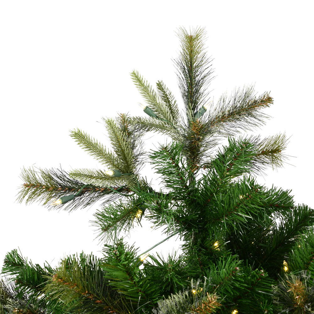 Vickerman 6.5' Cashmere Pine Artificial Christmas Tree with Warm White LED Lights - Cheap-Us