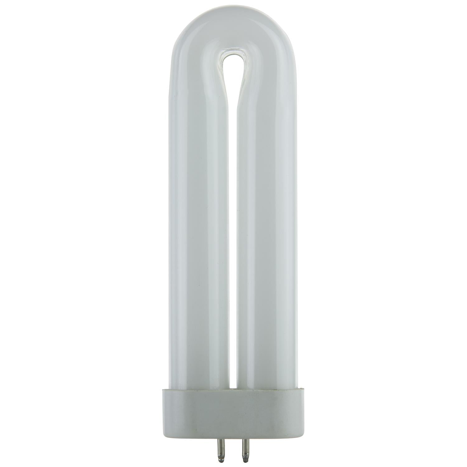 Sunlite FUL8T6/BL Fluorescent 8W Black Light U Shaped FUL Twin Tube Plugin Lamps, GX10Q Base - Cheap-Us