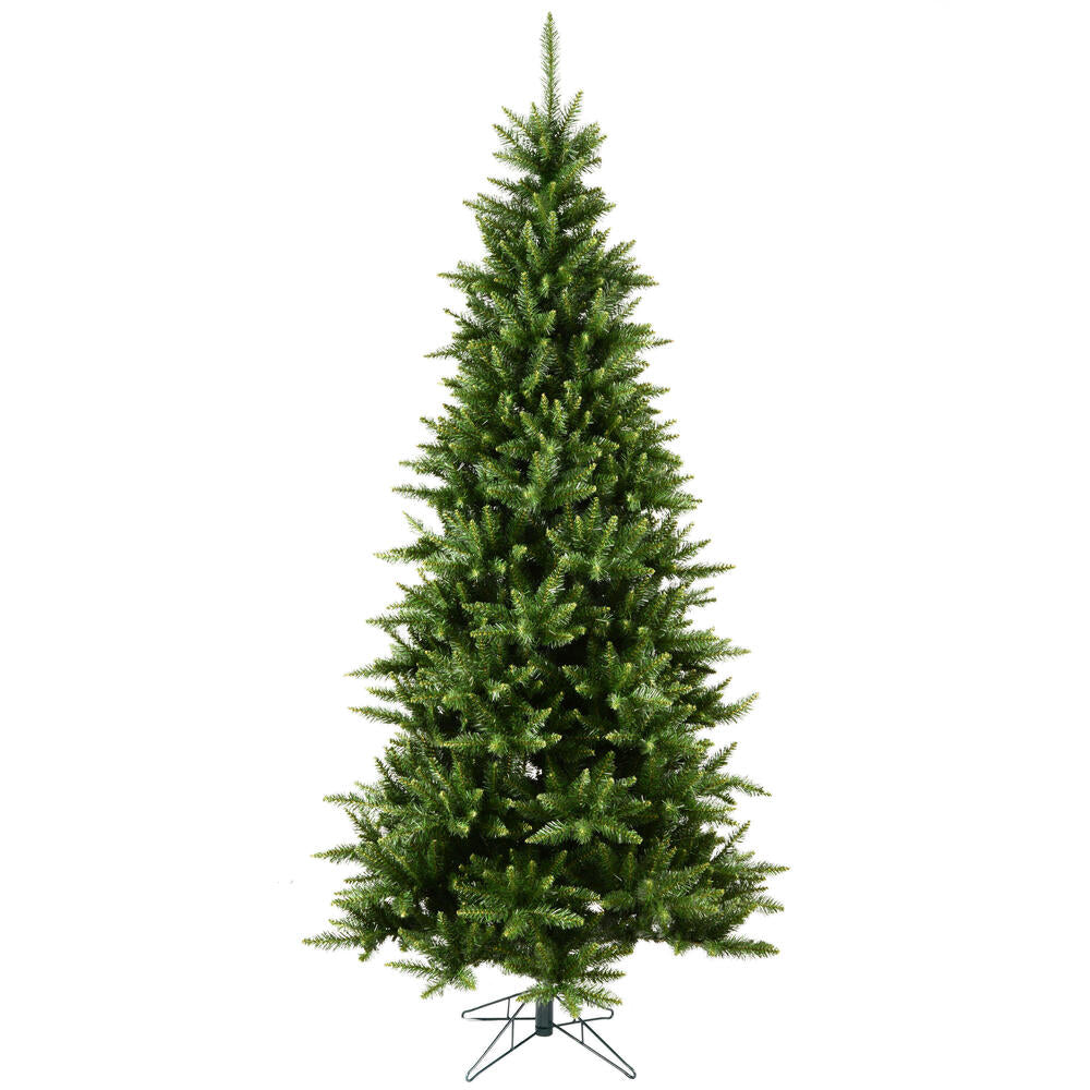 Vickerman 8.5' Camdon Fir Slim Artificial Christmas Tree Unlit - Cheap-Us