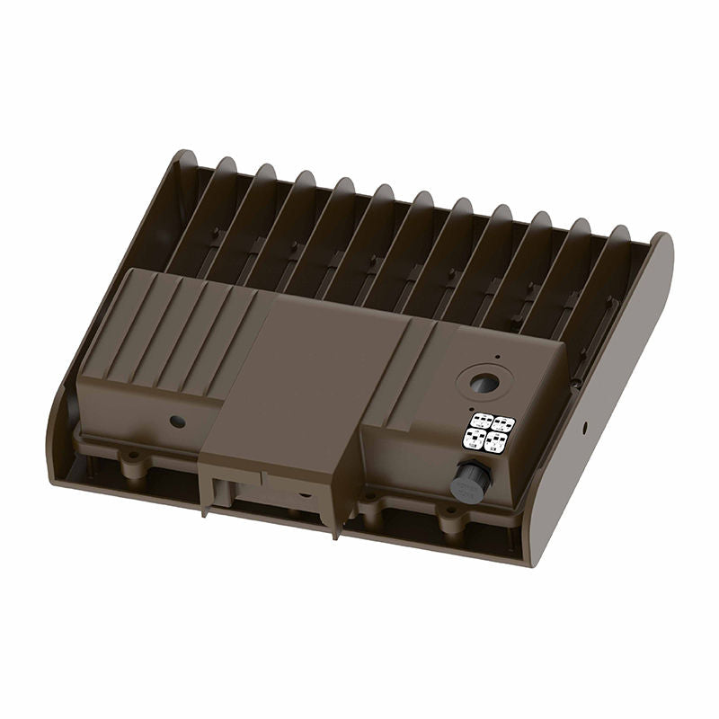 Westgate Flood/Area Light,T 480V, Outdoor Lighting, 80W/100W/150W, 145 Lumens/W, 30K/40K/50K, Bronze 0~10V Dimmable - Cheap-Us