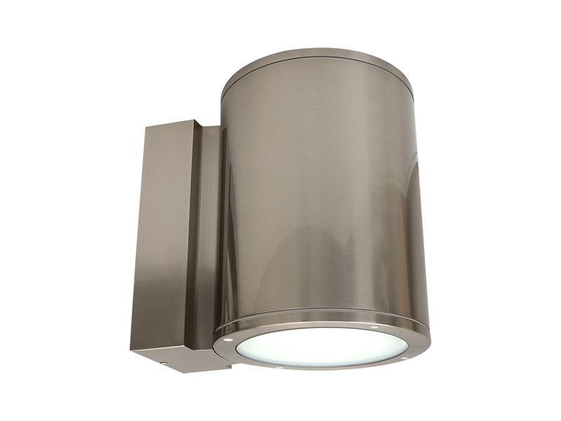 Westgate 8In Wall Cyl. Down Light 40W 30K/40K/50K 0-10V - Bn, Outdoor Lighting, 40W, 3200 Lumens, 3000K/4000K/5000K, Brushed Nickel Finish, 0~10V Dimmable - Cheap-Us