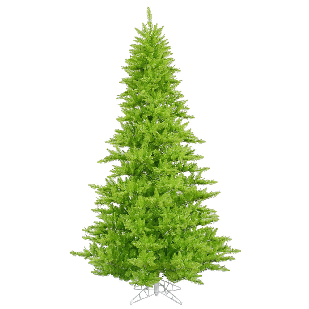 Vickerman 7.5' Lime Fir Artificial Christmas Tree Unlit - Cheap-Us