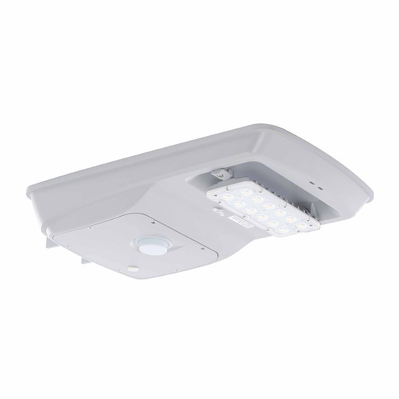 Westgate LED Solar Roadway/Flood Lights, Outdoor Lighting, 17W, 1600 Lumens, 5000K, Light Grey Finish - Cheap-Us