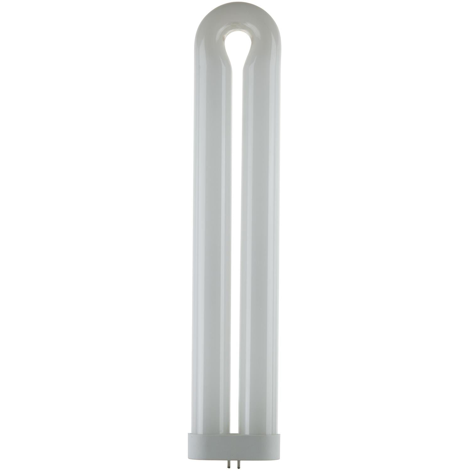 Sunlite FUL50T10/BL Fluorescent 50W Black Light U Shaped FUL Twin Tube Plugin Lamps, 4-Pin GX10Q Base - Cheap-Us