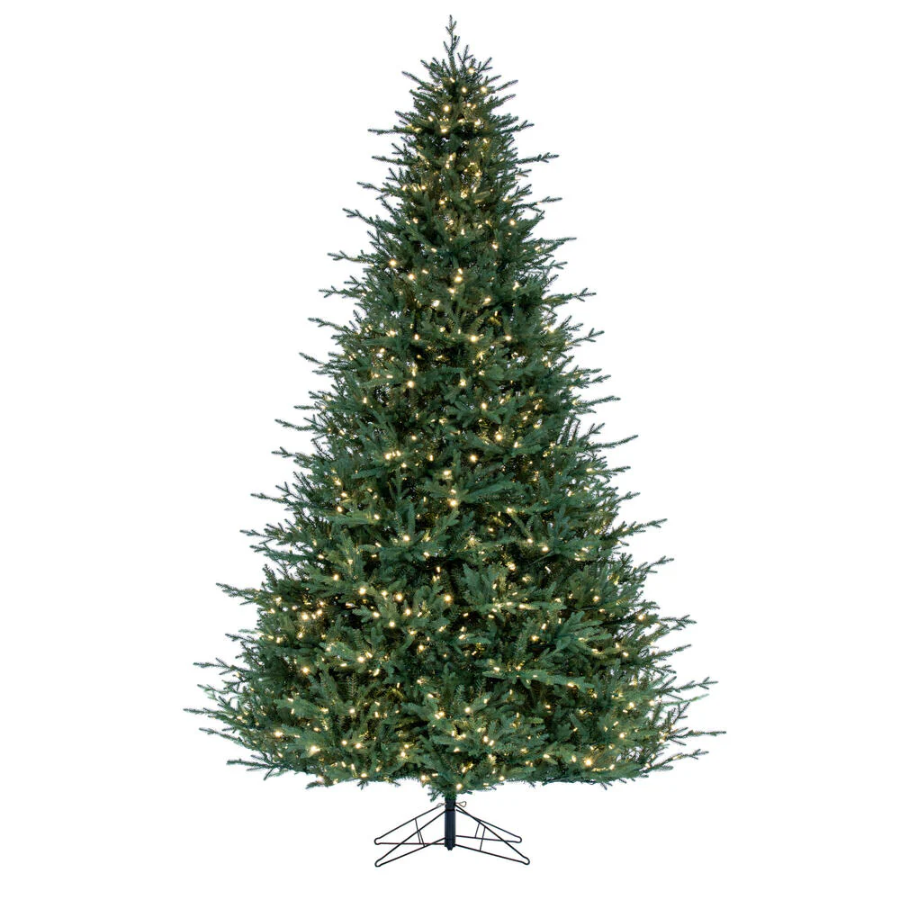 Vickerman 9.5' Itasca Fraser Artificial Christmas Tree with Warm White LED Dura-lit Lights - Cheap-Us