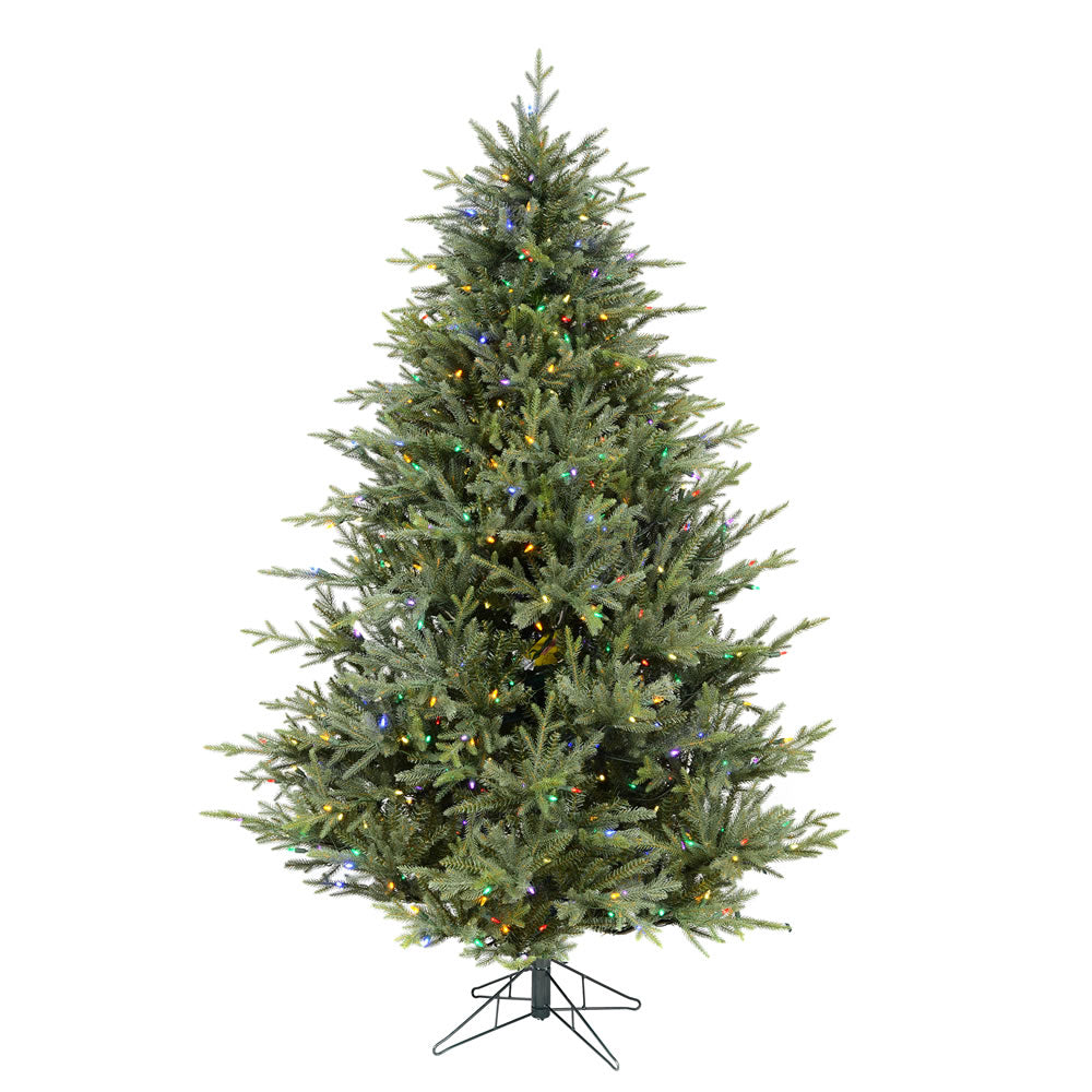 Vickerman 15' Itasca Fraser Artificial Christmas Tree Dura-Lit® Multi-Colored LED Lights - Cheap-Us