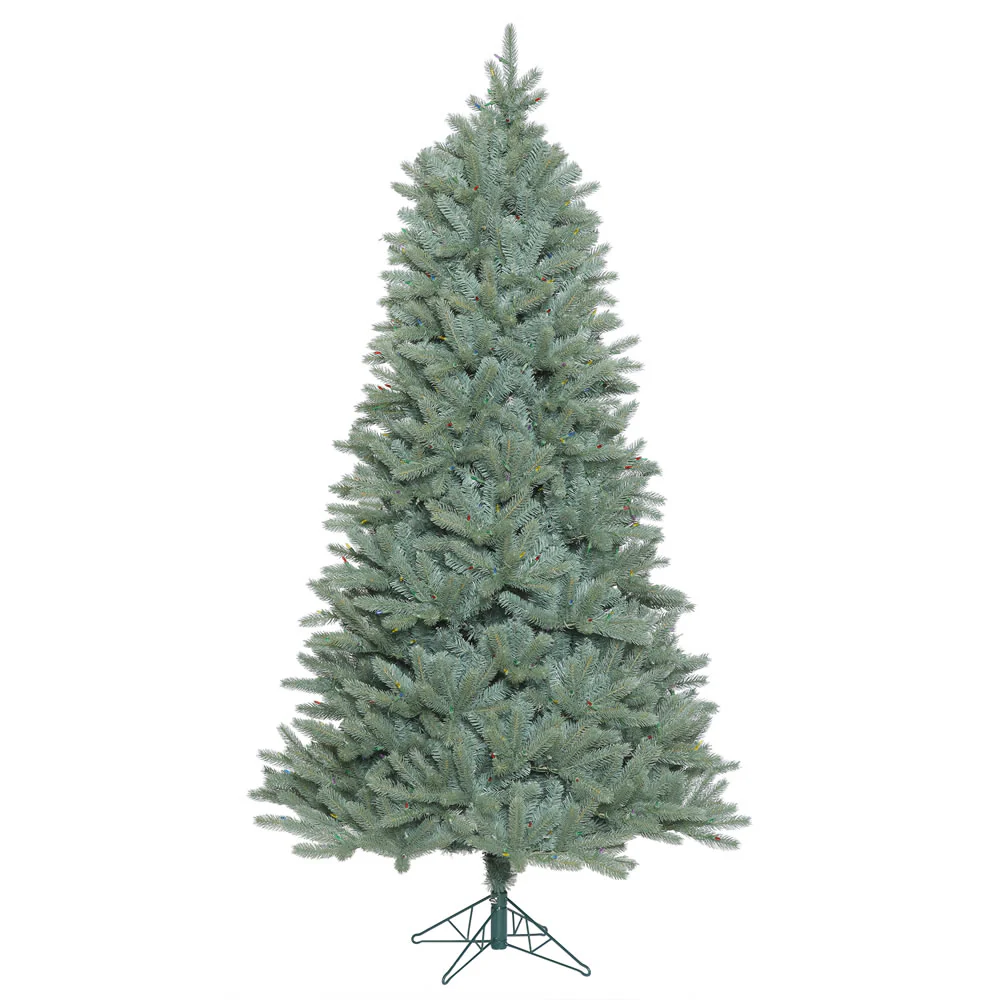Vickerman 15' Colorado Blue Spruce Slim Artificial Christmas Tree Unlit - Cheap-Us