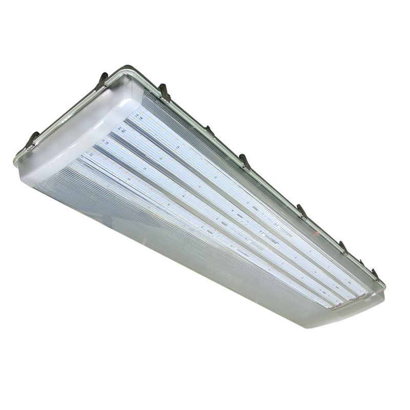 Westgate LED Linear Vapor Tight 4Ft 100W 12000 Lumens 35K/40K/50K, Commercial Indoor Lighting, 100W, 12000 Lumens, 35K/40K/50K, White Finish, 0~10V Dimmable - Cheap-Us